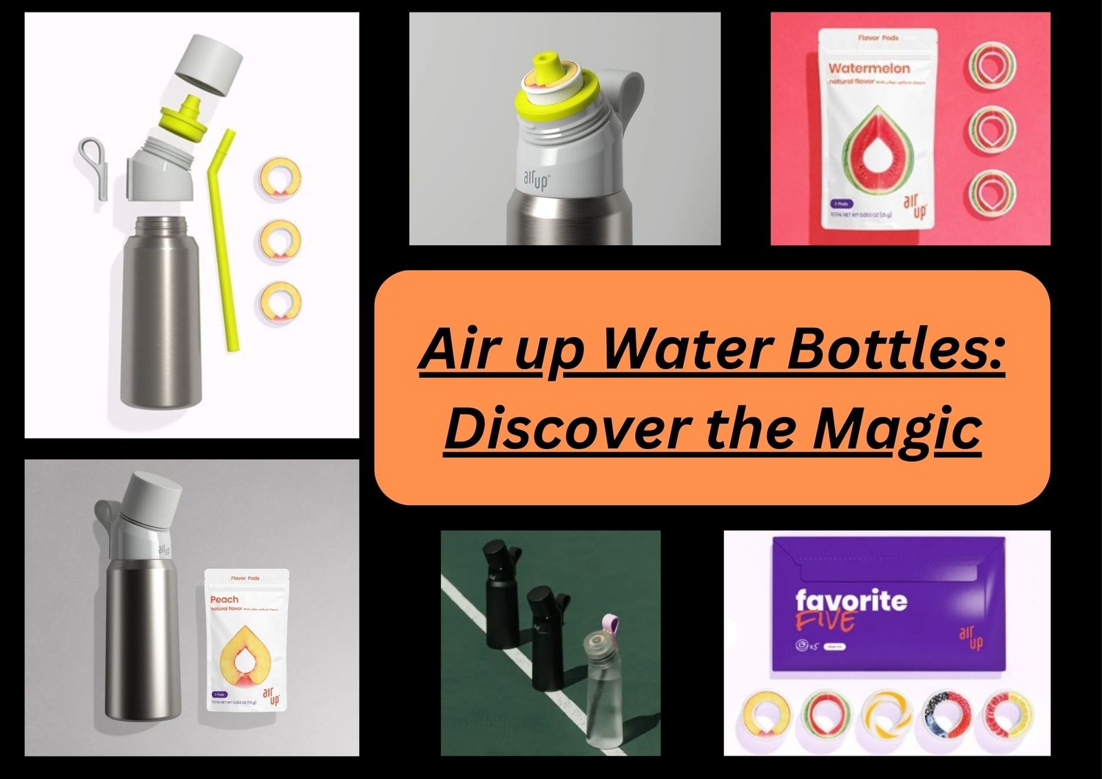 Flavored Water Bottles - Your Guide For All Essentials