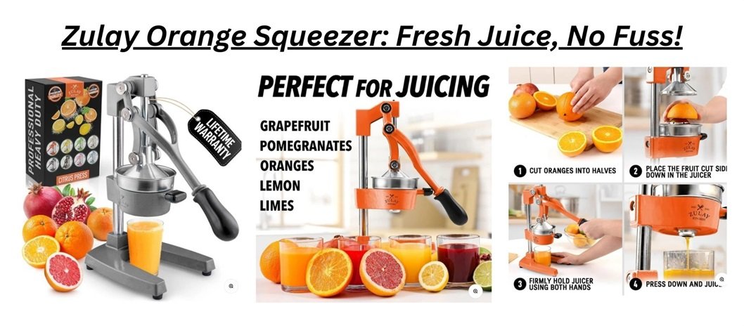 Zulay Orange Squeezer